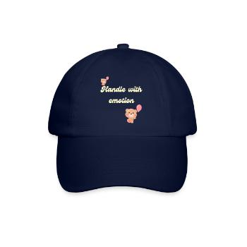 Handle With Emotion – Pastel Mental Health Aware - Baseball Cap - blue/blue - Front