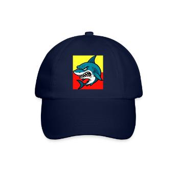 Shark - Baseball Cap - blue/blue - Front