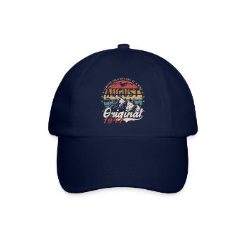 Août 1947 - Fabriqué En Août 1947 - Vintage 1947 - Casquette classique - bleu/bleu - Devant
