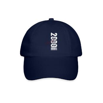 25ème anniversaire cadeau mari Original août 2000 - Casquette classique - bleu/bleu - Devant