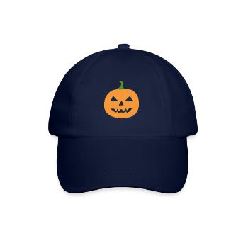 halloween-Jack-o'-lantern - Casquette classique - bleu/bleu - Devant