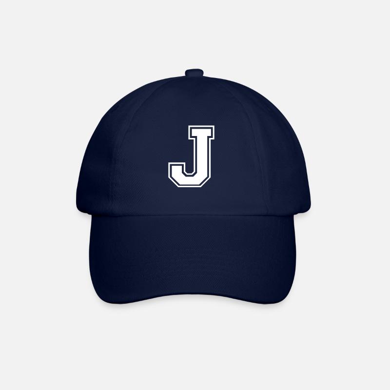 J - Baseballkappe - Blau/Blau
