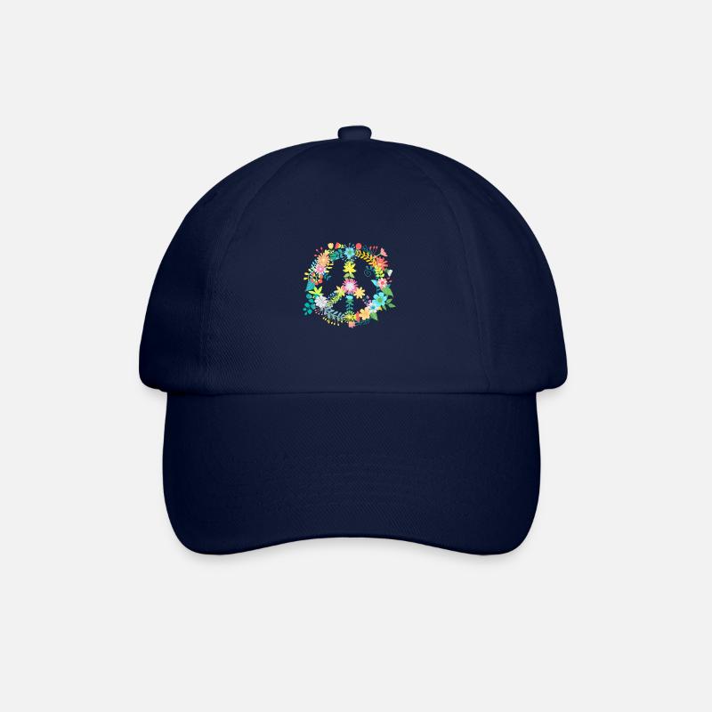 FRIEDEN - Baseballkappe - Blau/Blau