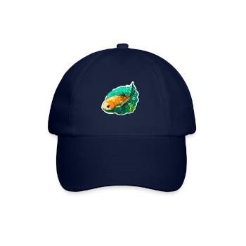 Carp for children - Baseball Cap - blue/blue - Front