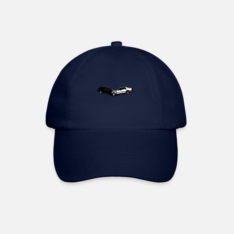 Autounfall Wrack - Baseballkappe - Blau/Blau