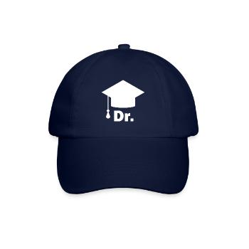 Doctor Dr. and Doctor's Hat - Baseball Cap - blue/blue - Front