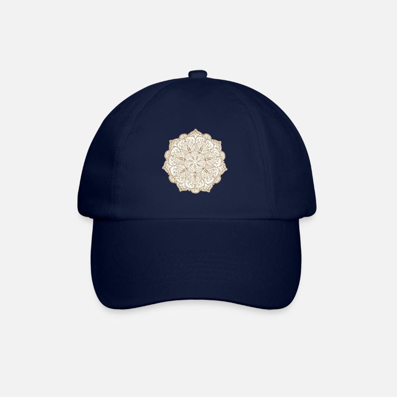 Mandala nature - Casquette classique - bleu/bleu