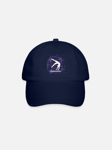 Turnen, Turnerin - Gymnastics - Baseballkappe - Blau/Blau