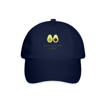Avocado Spruch für Pärchen - Baseballkappe - Blau/Blau - Vorne