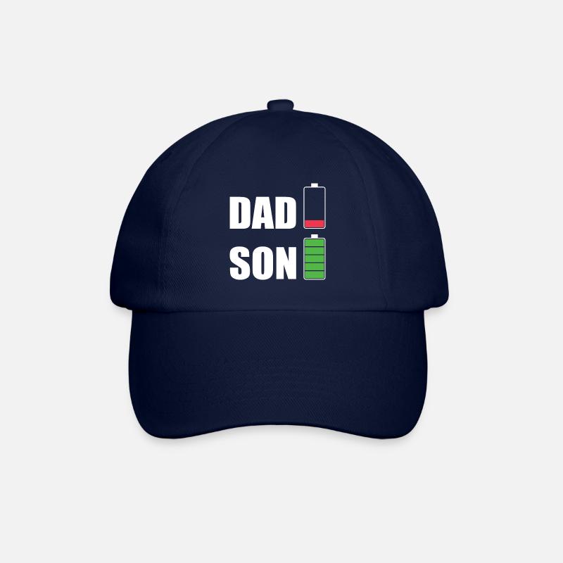 DAD & SON - Baseball Cap - blue/blue