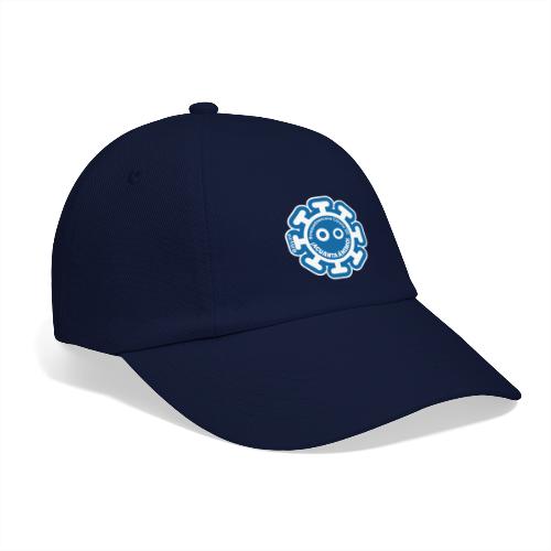 Corona Virus #mequedoencasa blu - Cappello con visiera