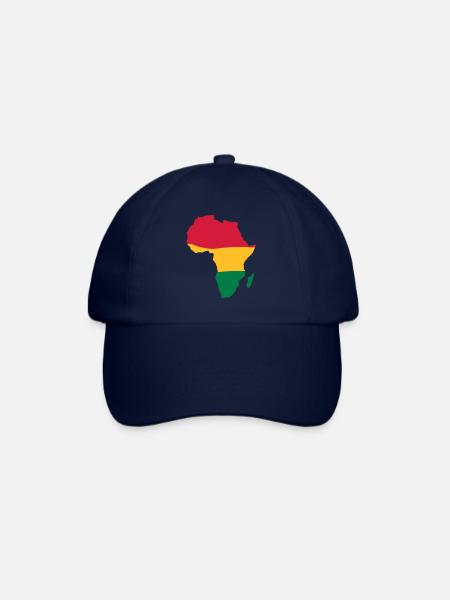 afrika - Baseballkappe - Blau/Blau