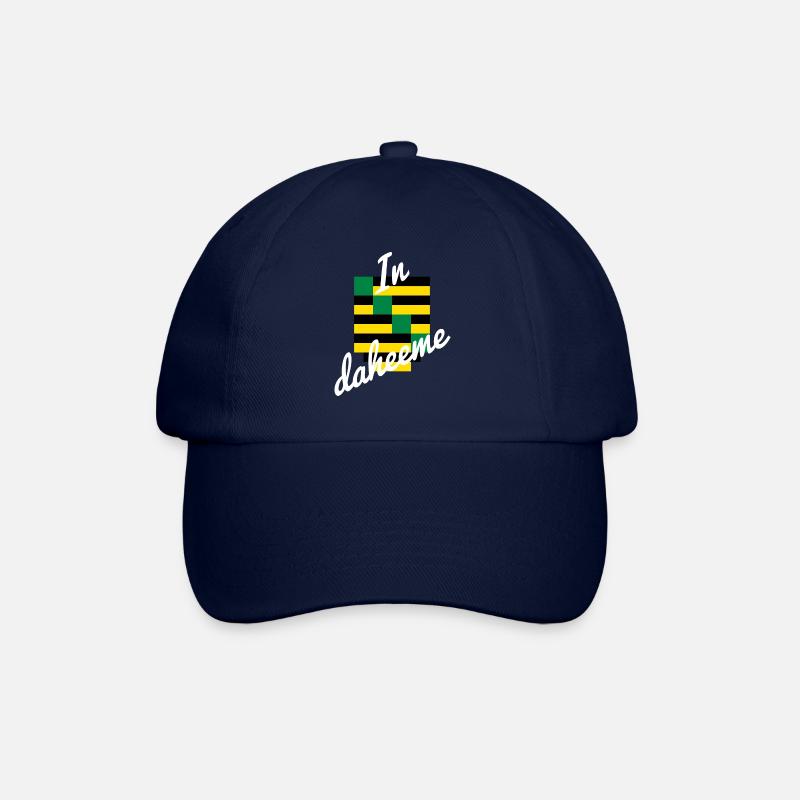In Sachsen daheeme - Baseballkappe - Blau/Blau