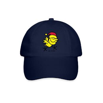 Merry Christmas Chicken - Baseball Cap - blue/blue - Front