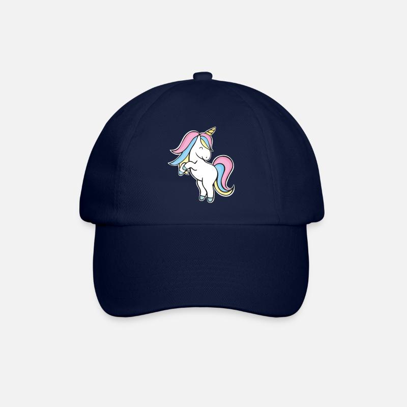Unicorn 2 - Baseballkappe - Blau/Blau