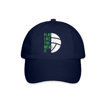 Volley-ball T-shirt - cadeau - beach-volley - Casquette classique - bleu/bleu - Devant