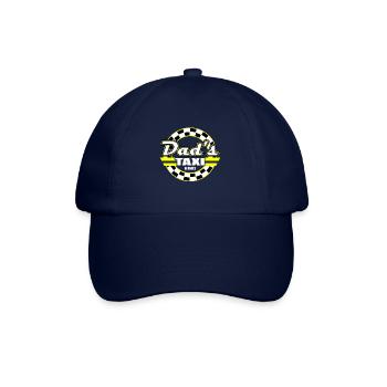 Funny Dad's Taxi Service Gift - Baseballkappe - Blau/Blau - Vorne