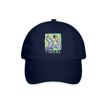 Sternzeichen-Fische - Baseballkappe - Blau/Blau - Vorne