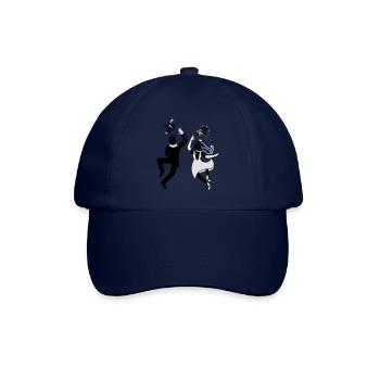 Mariée - marié - mariage - Paire - Casquette classique - bleu/bleu - Devant