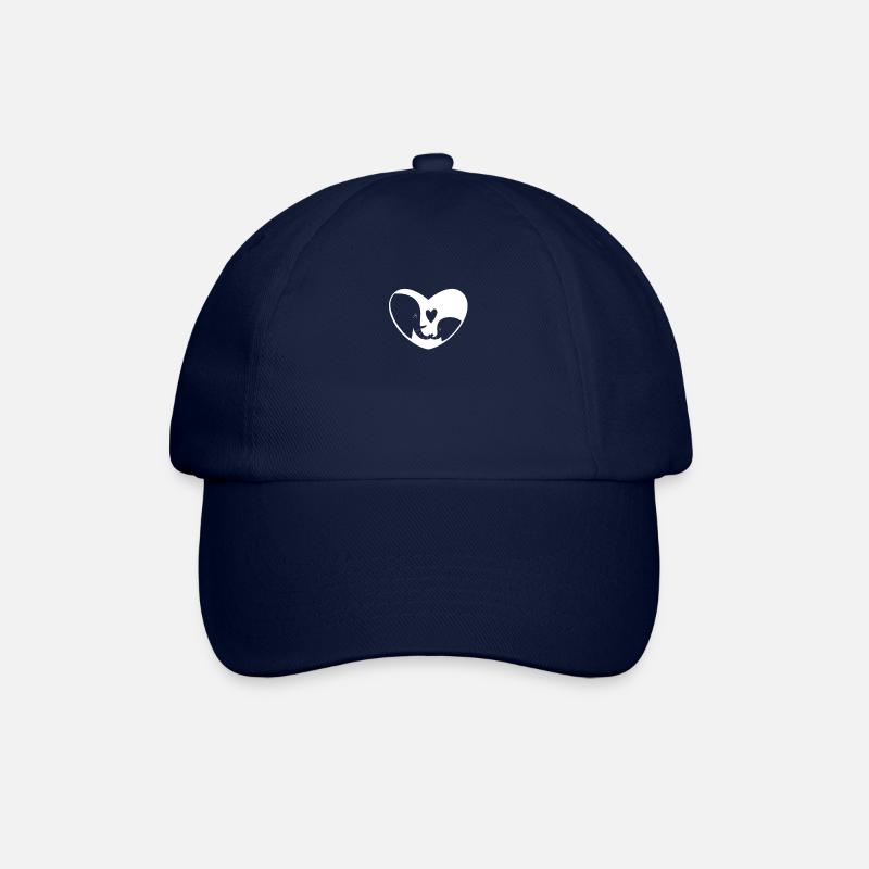 Éléphant - éléphant - Casquette classique - bleu/bleu