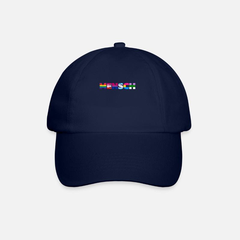 Regenbogen Pride Flag Design - Baseballkappe - Blau/Blau