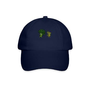 Brocoli Zombie - Cadeau végétalien avec monstre végétalien - Casquette classique - bleu/bleu - Devant