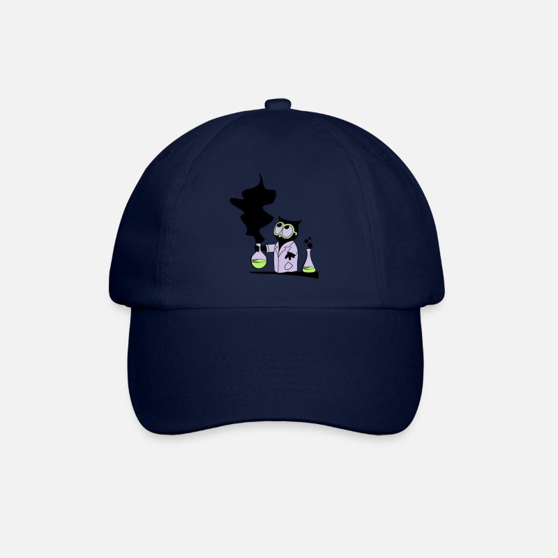 Dr rer nat Owl - Baseballkappe - Blau/Blau