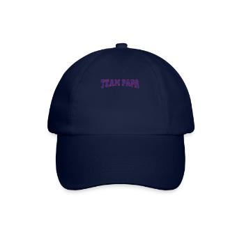 Team Papa Vatertag Geschenkidee - Baseballkappe - Blau/Blau - Vorne