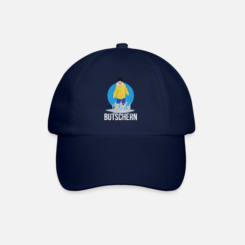 Funny butcher North Platt - Baseball Cap - blue/blue