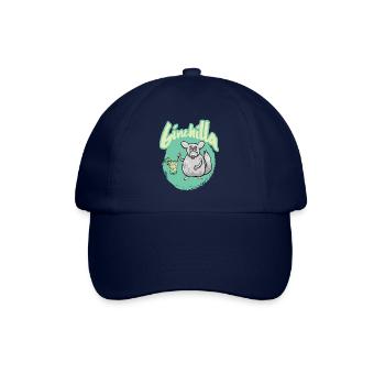 Gincilla Gin Chinchilla Shirt - Baseballkappe - Blau/Blau - Vorne