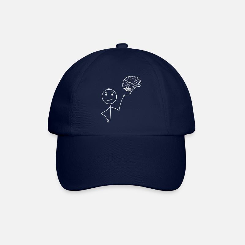 cerveau - Casquette classique - bleu/bleu