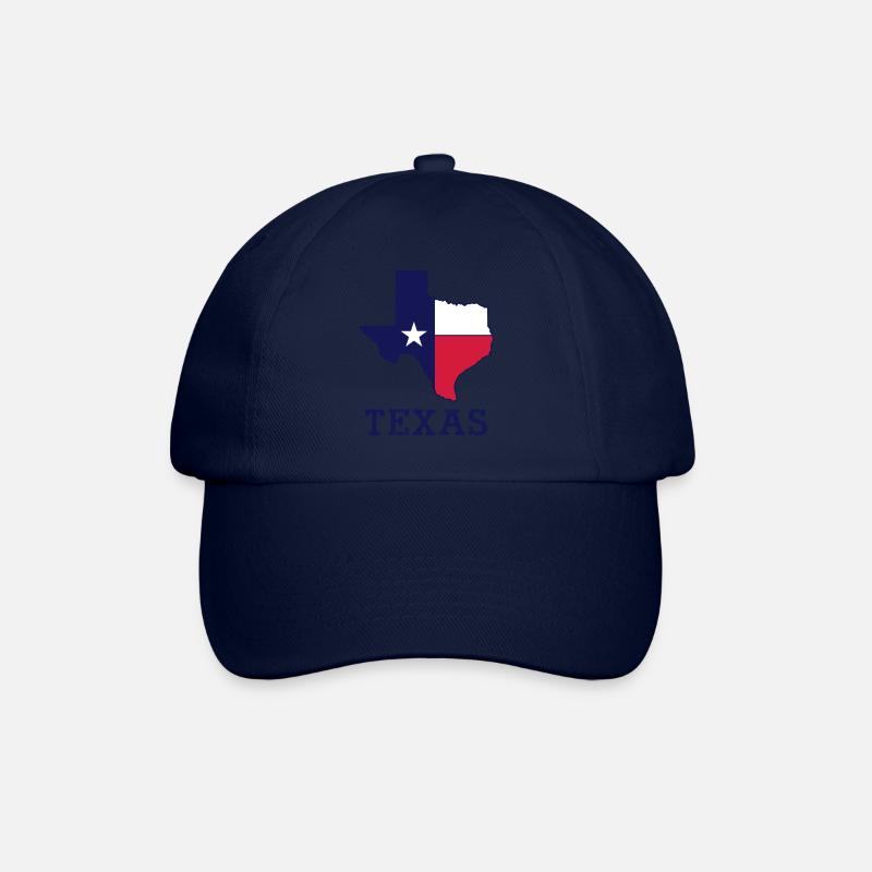 Texas - Baseballkappe - Blau/Blau