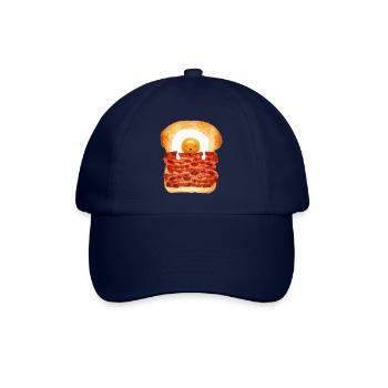 Egg, Bacon & Toast - Baseball Cap - blue/blue - Front