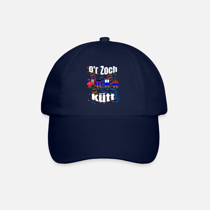 D'r Zoch Kütt - Baseballkappe - Blau/Blau