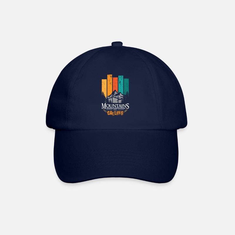Mountain - Baseballkappe - Blau/Blau