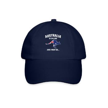 Australie kangourou cadeau - Casquette classique - bleu/bleu - Devant