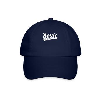 Petanque Aktuell Boule Kugeln Geschenk - Baseballkappe - Blau/Blau - Vorne