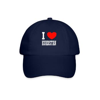 Kurdistan Kurds t shirt gift - Baseball Cap - blue/blue - Front