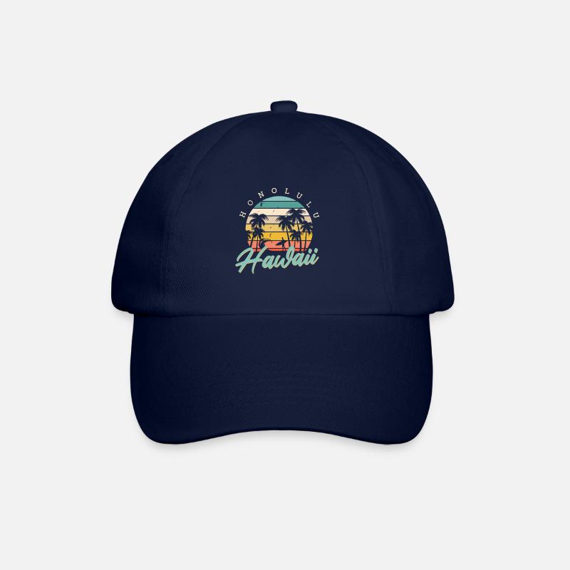Honolulu - Baseball Cap - blue/blue
