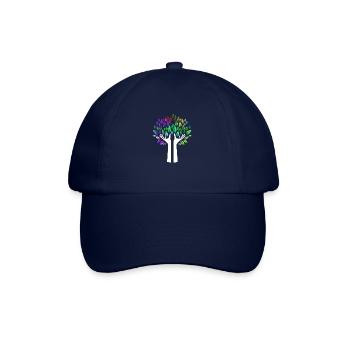Hands tree psychedelic - Baseball Cap - blue/blue - Front