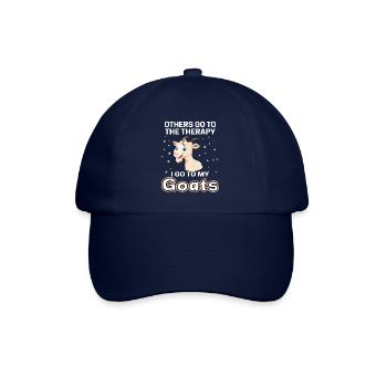 Bauernhof Ziege Landwirt Geschenk Goat Bäuerin - Baseballkappe - Blau/Blau - Vorne