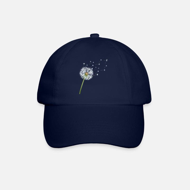 Dandelion nature gardener flowers dandelion gift - Baseball Cap - blue/blue