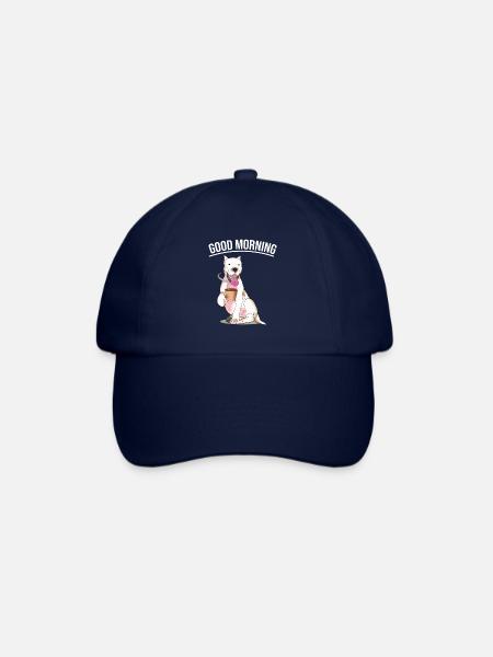 Dalmatiner Hund Frauchen Geschenk - Baseballkappe - Blau/Blau