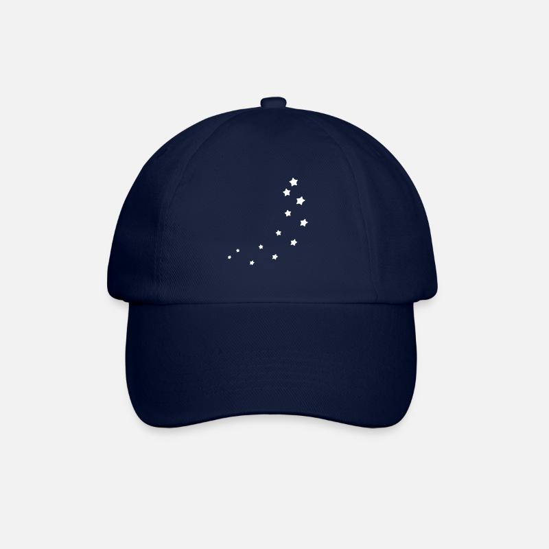 Stern Sterne - Baseballkappe - Blau/Blau