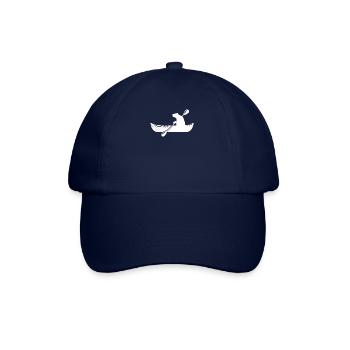 Chemise de canoë ours drôle - Cadeaux de canoë - Kayak - Casquette classique - bleu/bleu - Devant