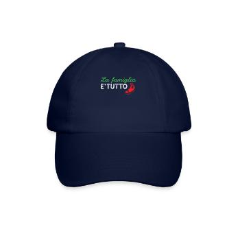 Chemise La Famiglia E Tutto - Cadeau Italien - Famille - Casquette classique - bleu/bleu - Devant