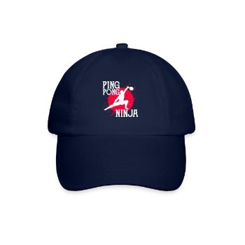 Pingpong Ninja - Baseballkappe - Blau/Blau - Vorne