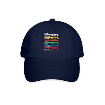 Chemise de rang de ceinture de taekwondo cool - cadeau d'arts martiaux - Casquette classique - bleu/bleu - Devant