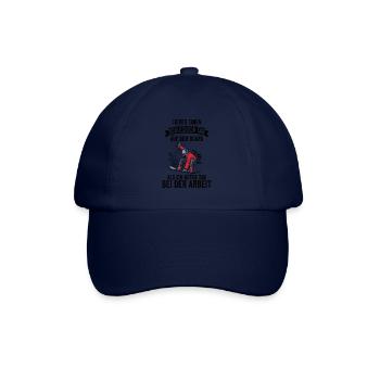 Snowboard Wintersport Snowboarder Lustige Sprüche - Baseballkappe - Blau/Blau - Vorne