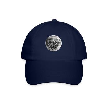 Wolf - Baseballkappe - Blau/Blau - Vorne